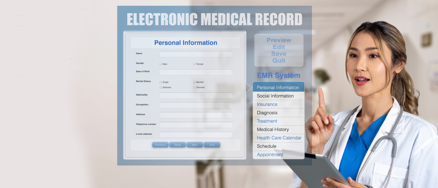 Healthcare with EMR