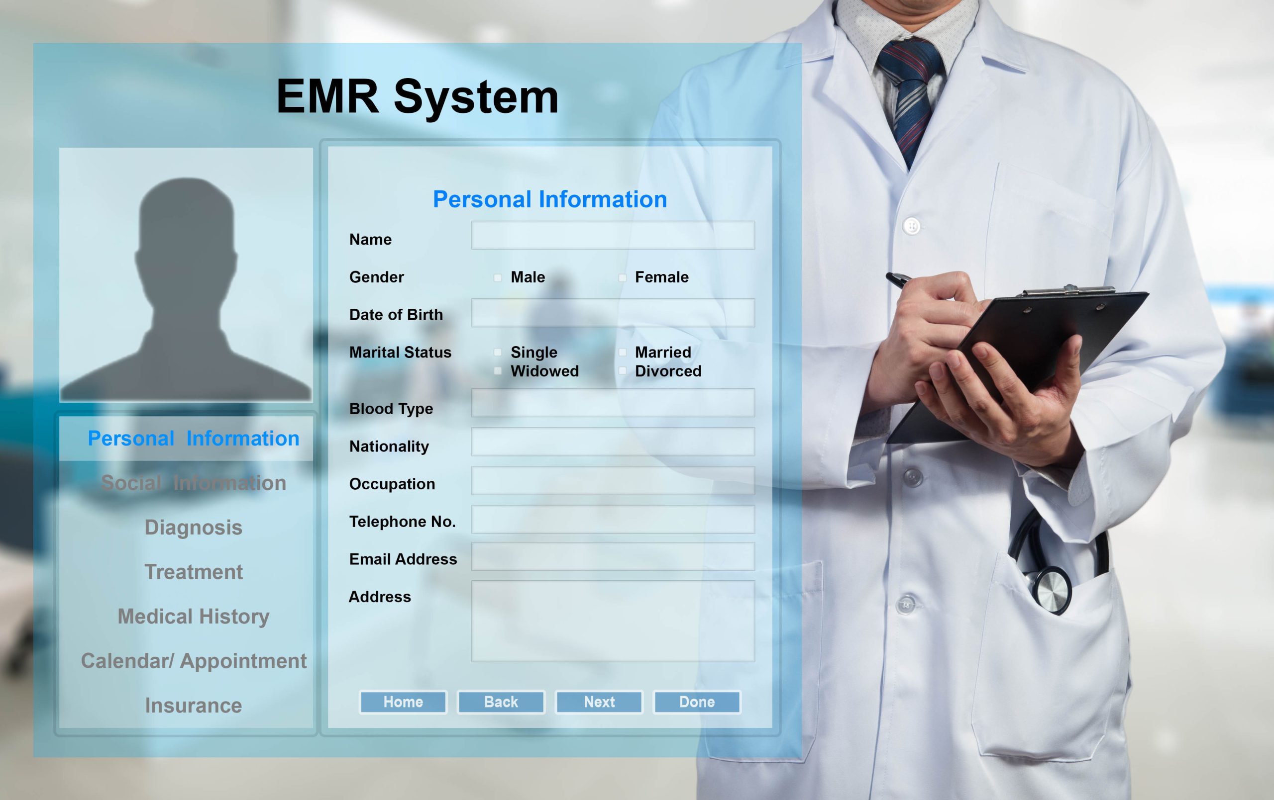 emr billing Software